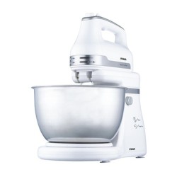 Mika Stand & Hand Mixer with Bowl, 500W, 4L, 5 Speed with Turbo, 3D Mixing