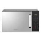 MIKA 20L Digital Solo Microwave Oven Mirror Black