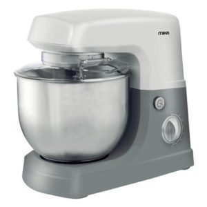 MIKA Stand Mixer with Bowl, 1000W, 5L, 8 Speed, with Dough Hook, Whisk