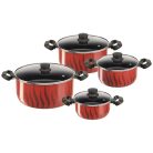 tefal tempo flame cookware set: c3079082