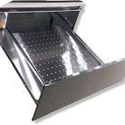 MIKA Dishwarmer Drawer 22L Black Glass