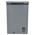 MIKA Chest Freezer 95L Aluminium
