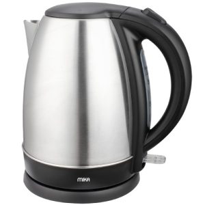 MIKA Kettle, 1.7L, Stainless Steel, 360º Cordless, Concealed Element, SS