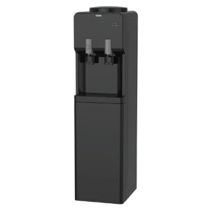 MIKA Water Dispenser, Standing , Hot & Normal with Cabinet, Black