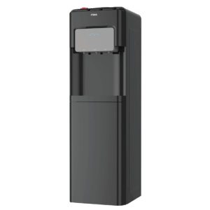 MIKA Water Dispenser, Standing , Hot, Normal & Electric Cooling (3 Taps), with Cabinet, Black & Grey