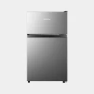 hisense_refrigerator_double_door_91l_silver