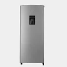 hisense_refrigerator_single_door_with_dispenser_176l_front_view_silver