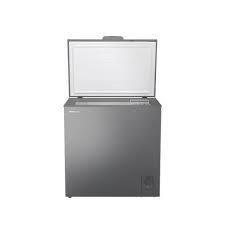 Chest Freezer 142 Liters Grey White