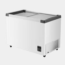 Hisense Chest Freezer 301 Liters Glass Door