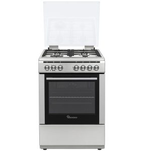 Ramtons 4 Gas 60x60 Stainless Steel Cooker RF/497