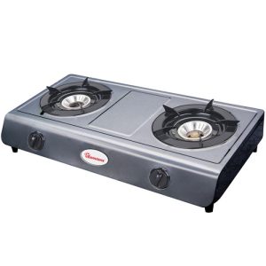 GAS COOKER 2 BURNER TEFLON - RG/515