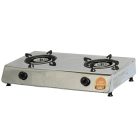 Ramtons Gas Cooker 2 Burner Stainless Steel - RG/544