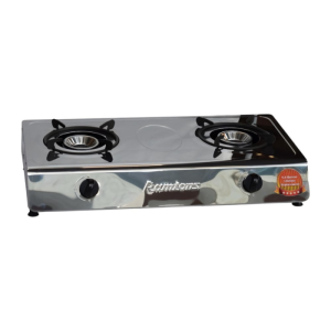 Ramtons 2 Burner Stainless Steel Gas Cooker RG/538