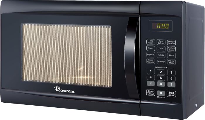 rm588_1_3 Ramtons 23 Litres Digital Microwave Black