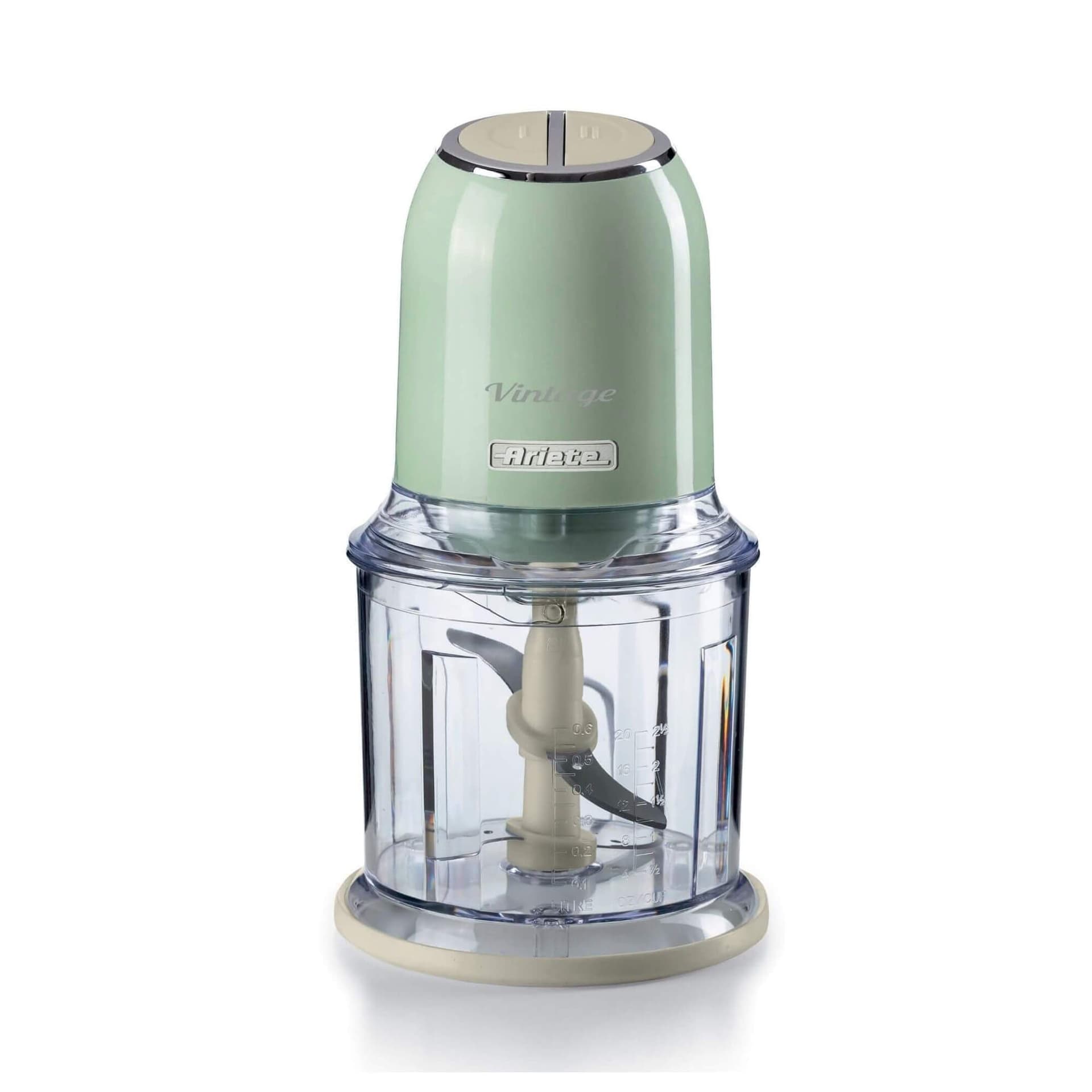 ARIETE Vintage Food Chopper - 400W, Green