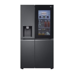 LG REF GC-X257CQES 635L/22.43 ft3 SXS InstaView Fridge Matte Black