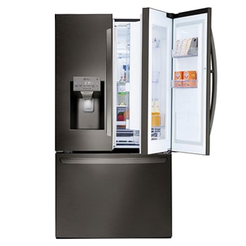 LG REF GN-B212PFNF 217L/7.67 ft' Double Door Fridge-Shiny Silver