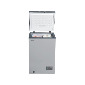 BERKLAYS 100LTRS CHEST FREEZER 3.5 CU.FT,SILVER GREY BC105LCHSR.UK