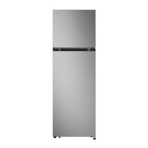 LG REF GN-B262PFSF 266L/9.39ft Double Door Fridge-Shiny Silver