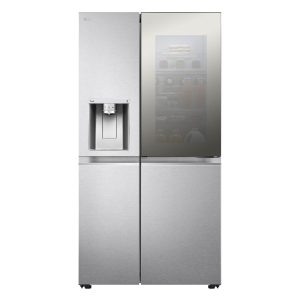 Net 635(L) Mirror Instaview Fridge™ Fridge with UVnano®, Noble Steel GC-X267MSEW