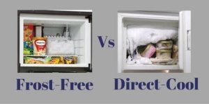 direct cool vs no frost fridge