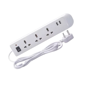 Bajaj 3 Way Extension with 2 USB